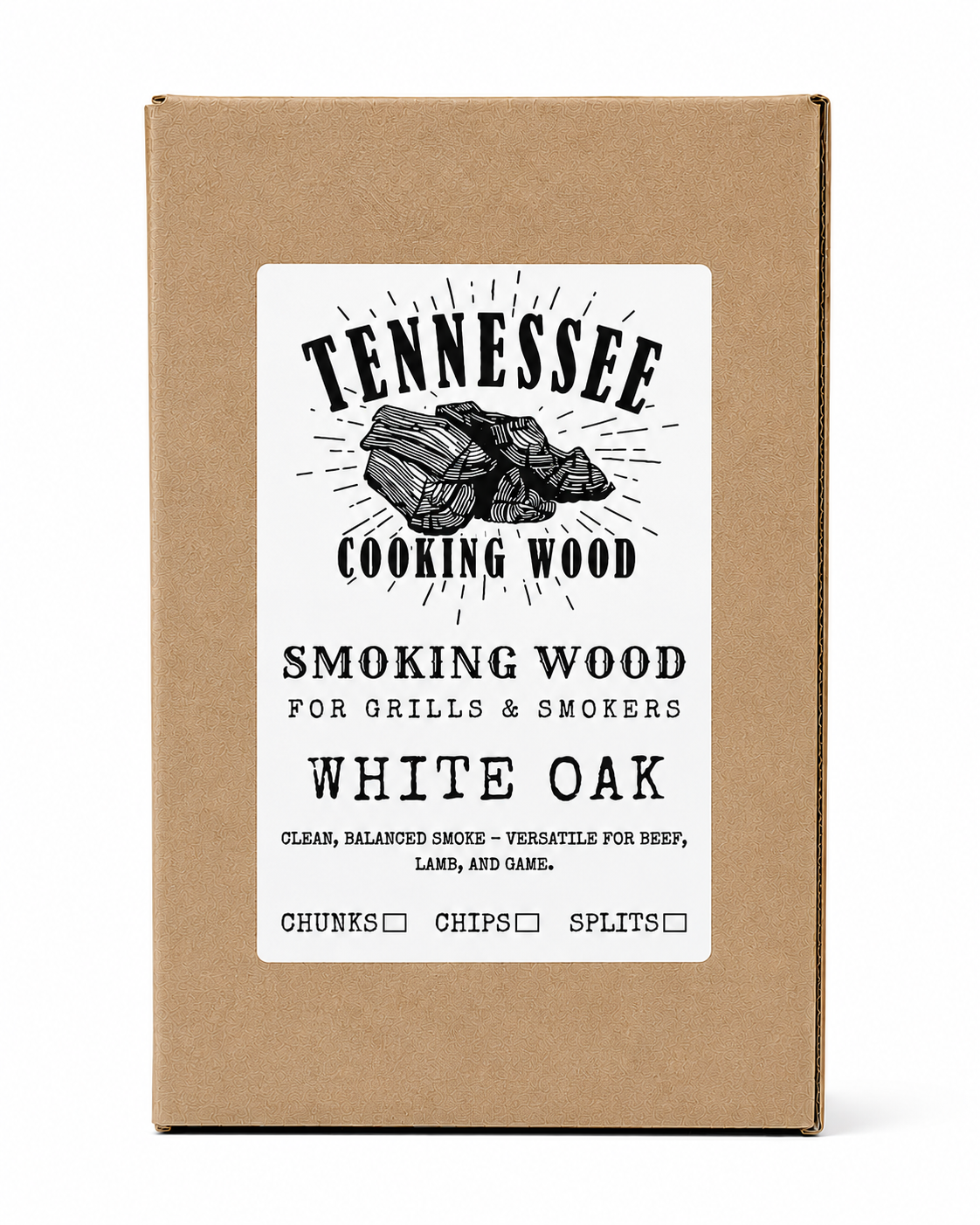 White Oak BBQ Wood Chunks | Kiln Heat-Treated | Tennessee Cooking Wood