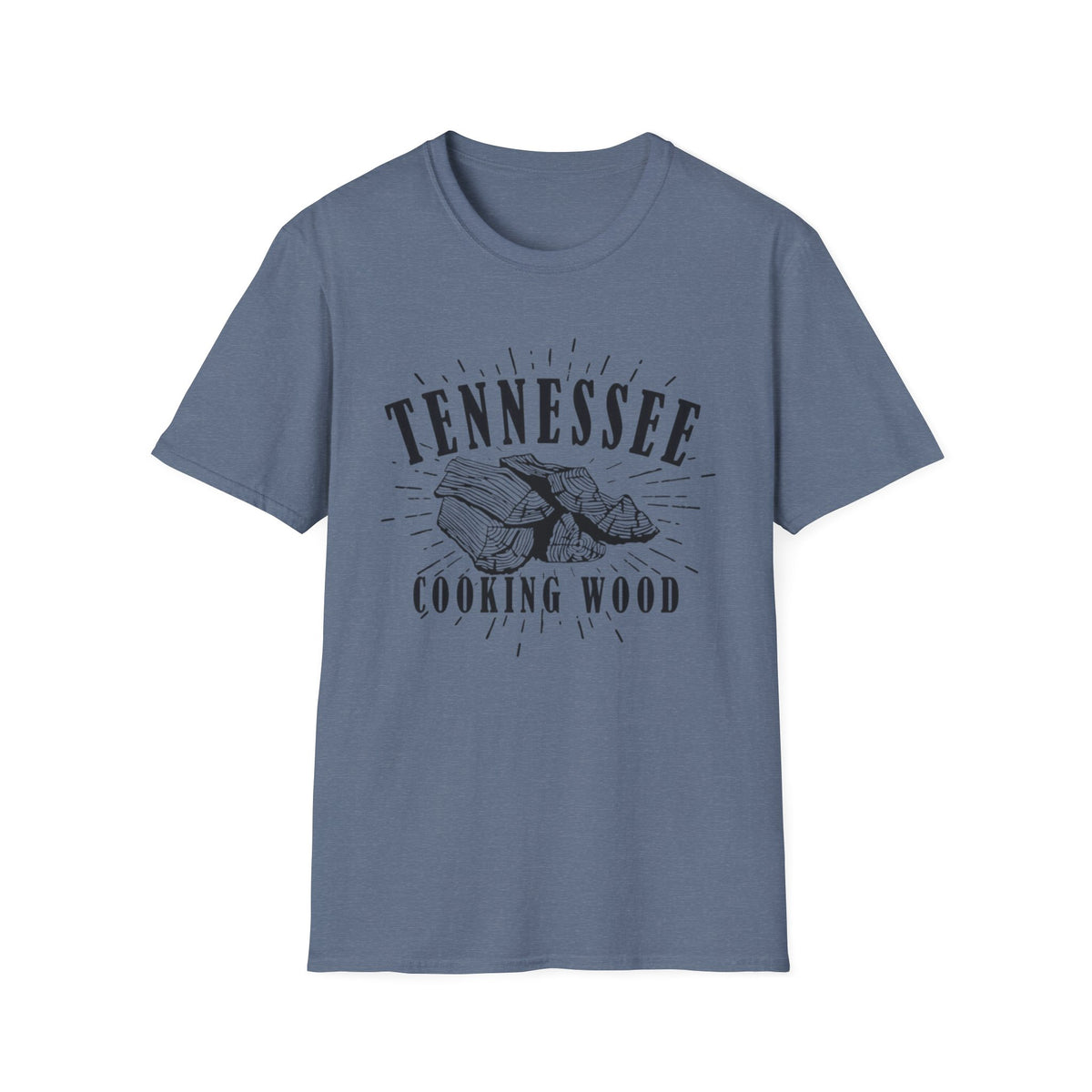 Tennessee Cooking Wood Vintage Logo T-Shirt