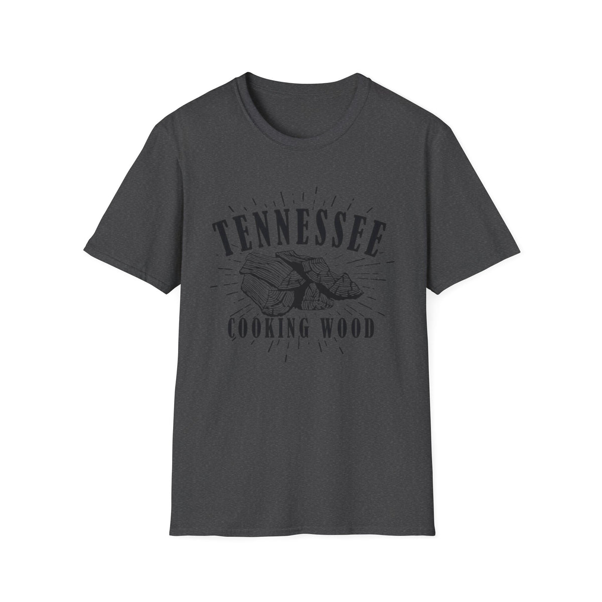 Tennessee Cooking Wood Vintage Logo T-Shirt