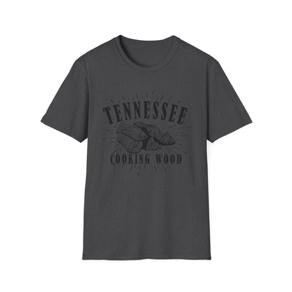 Tennessee Cooking Wood Vintage Logo T-Shirt