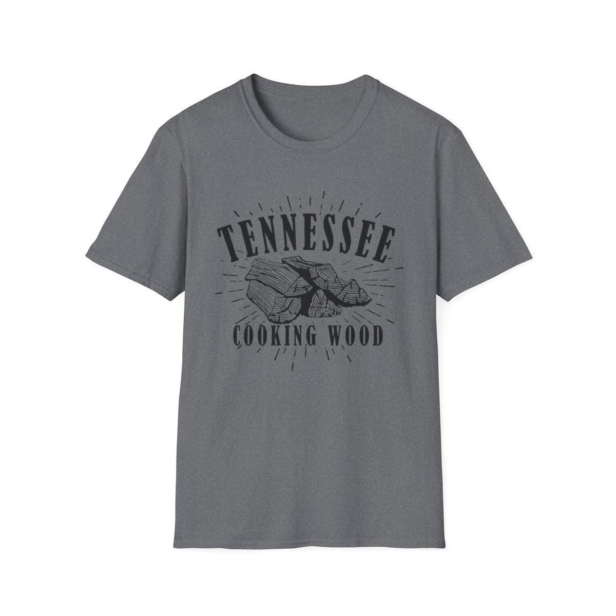 Tennessee Cooking Wood Vintage Logo T-Shirt