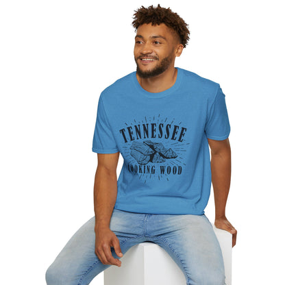 Tennessee Cooking Wood Vintage Logo T-Shirt