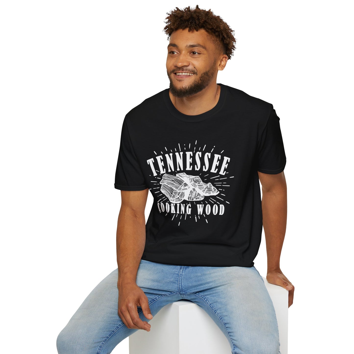 Tennessee Cooking Wood Vintage Logo T-Shirt