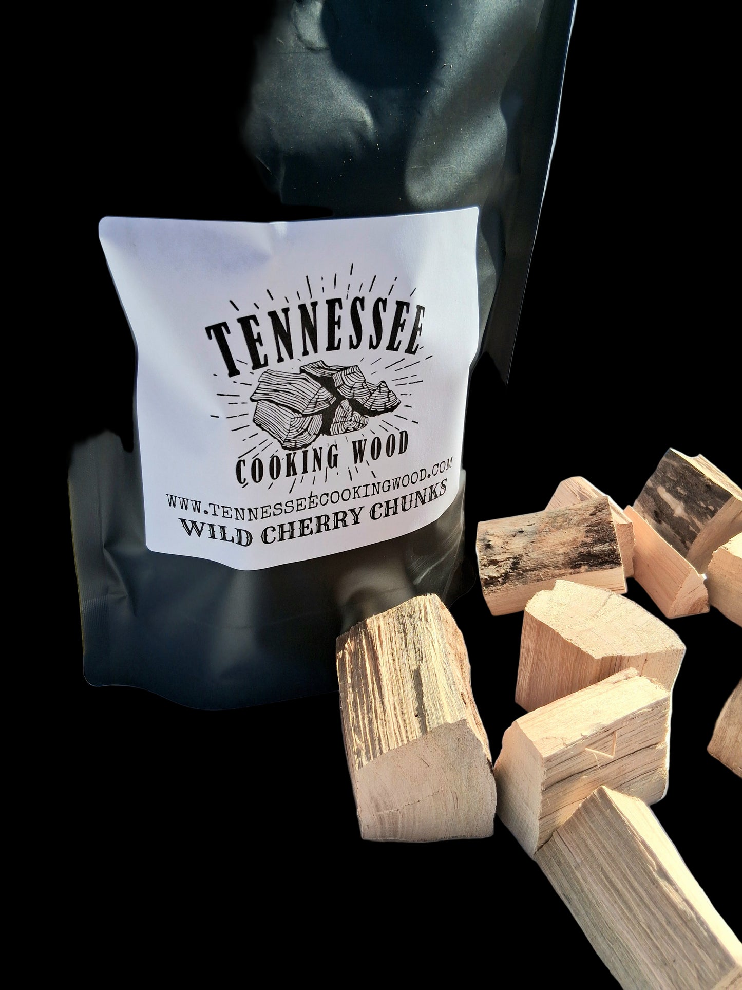 The Cherry 12 Pack - Tennessee Wild Cherry BBQ Cooking Wood Chunk 12 pack