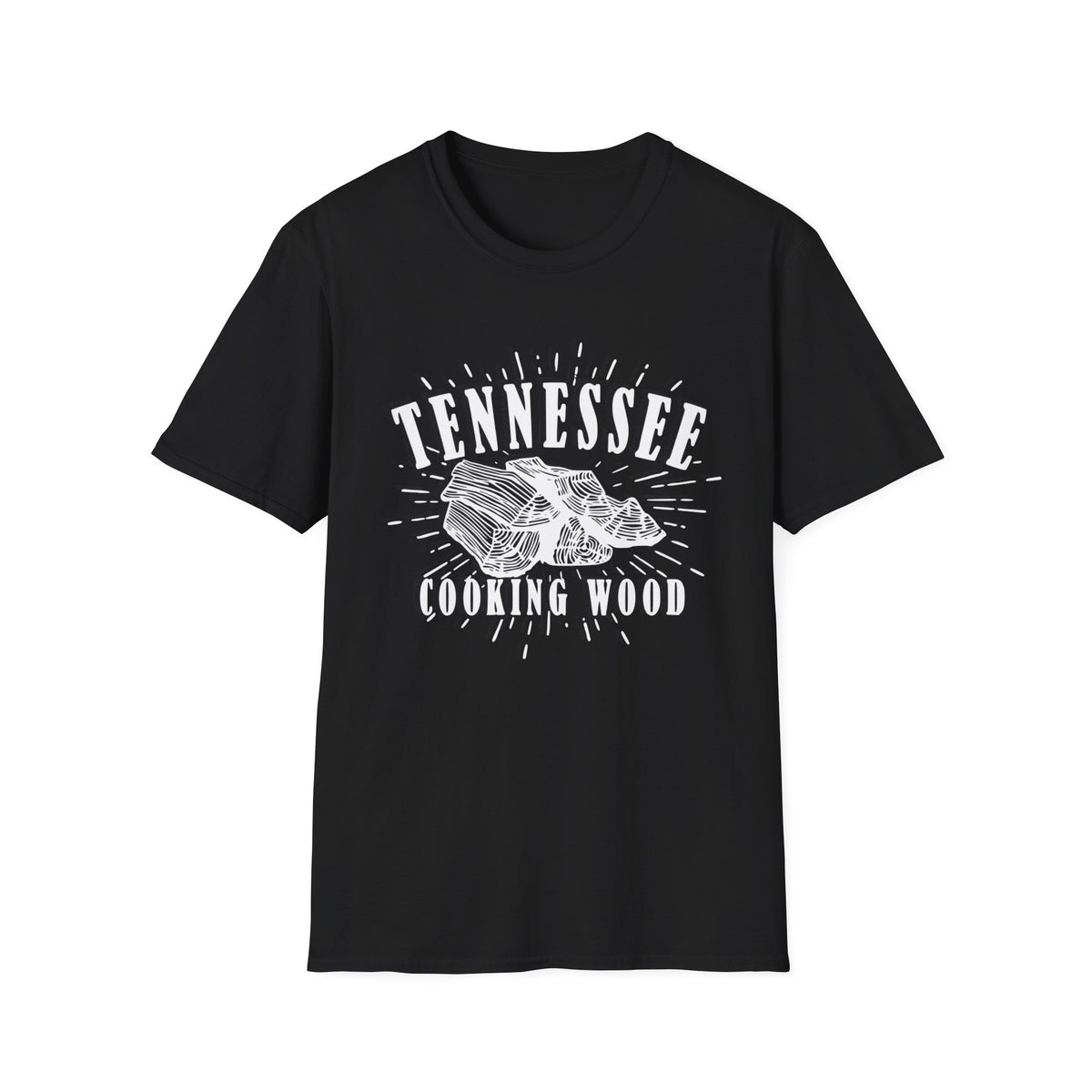 Tennessee Cooking Wood Vintage Logo T-Shirt