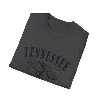 Tennessee Cooking Wood Vintage Logo T-Shirt