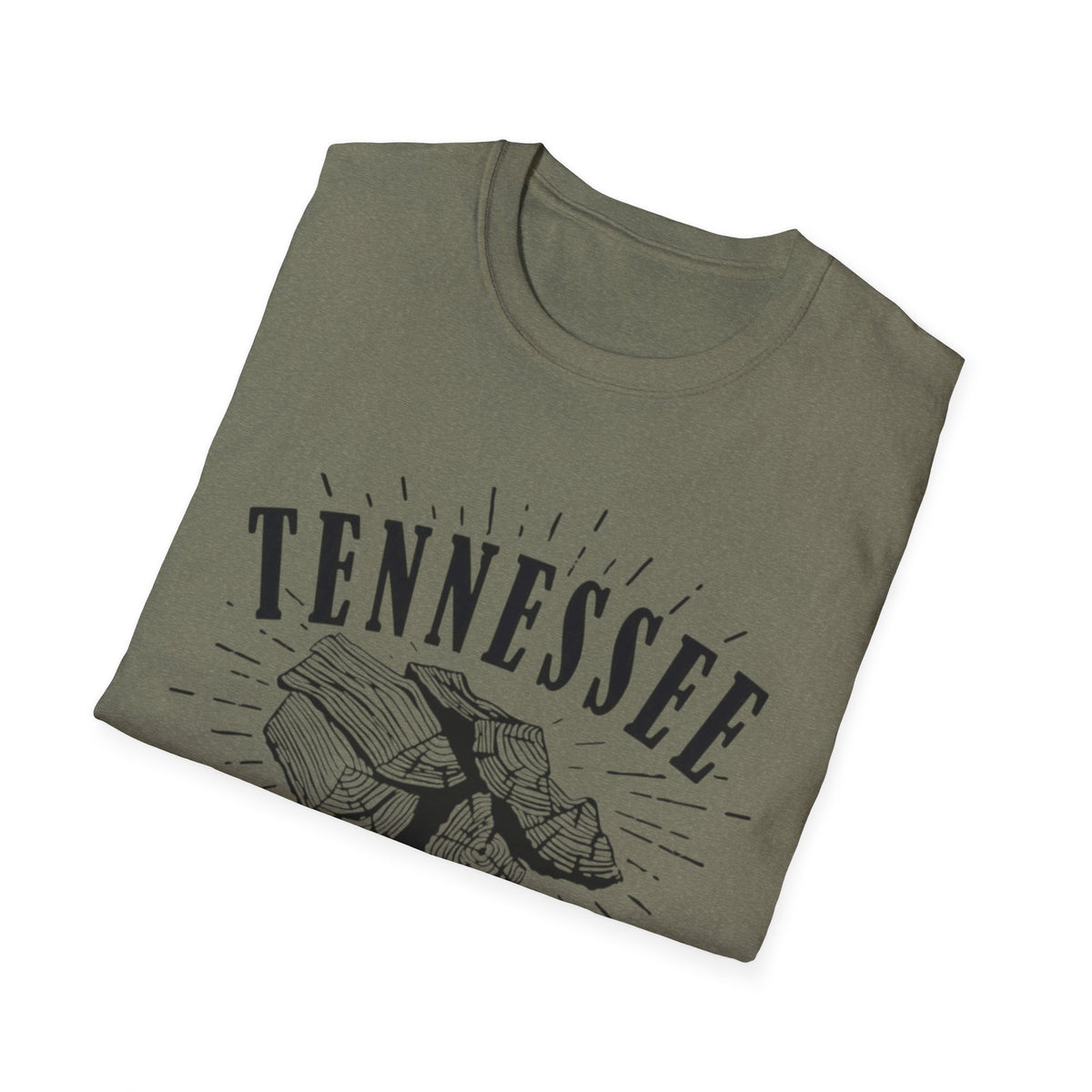 Tennessee Cooking Wood Vintage Logo T-Shirt