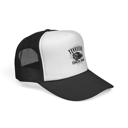 Tennessee Cooking Wood Logo Trucker Cap