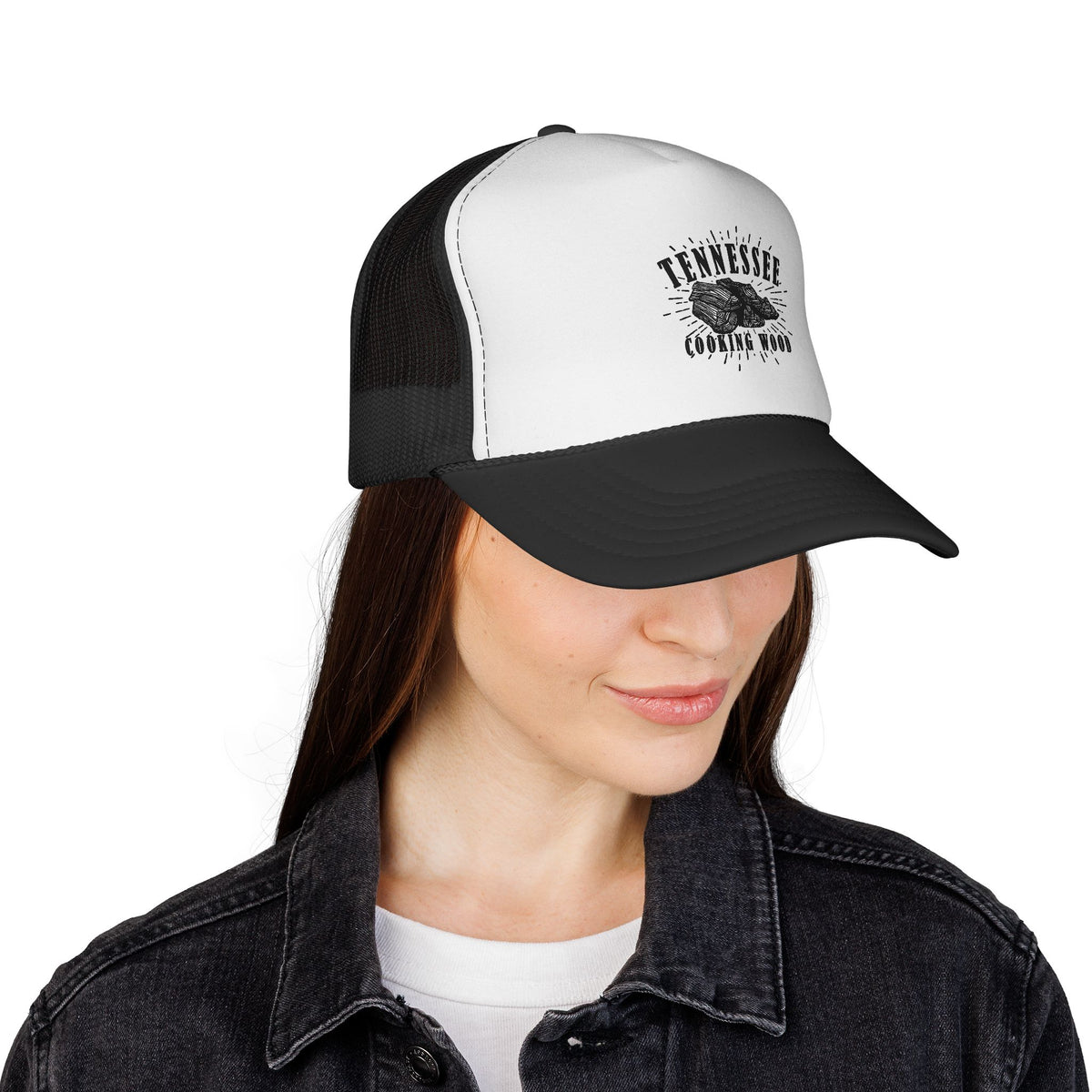 Tennessee Cooking Wood Logo Trucker Cap