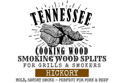 Premium Tennessee BBQ Wood Splits for Smokers, Grills & Fire Pits