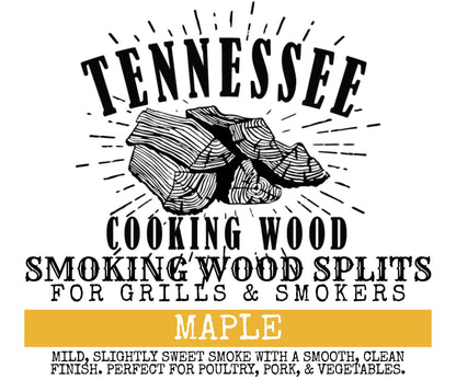 Premium Tennessee BBQ Wood Splits for Smokers, Grills & Fire Pits
