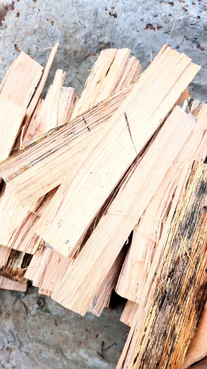 Cherry BBQ Wood Splits | 10" x 2" Precision Cut | Tennessee Cooking Wood