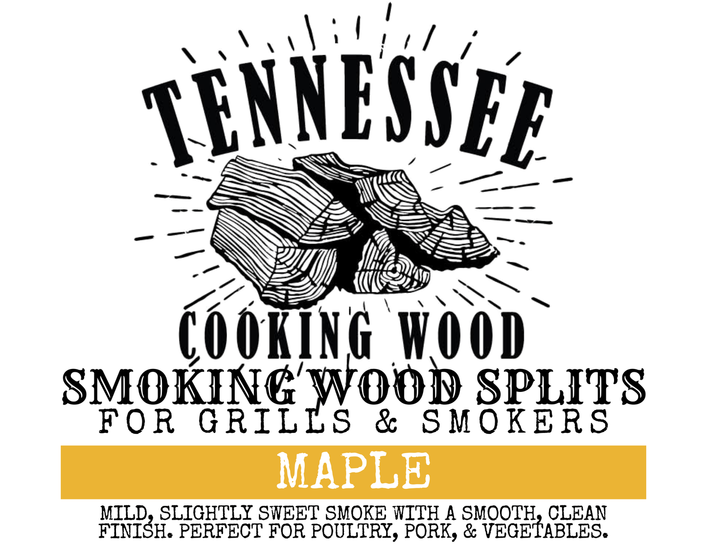 Pitmaster Stack XL™ Premium Smoking Wood Splits – 1 Cubic Foot Box