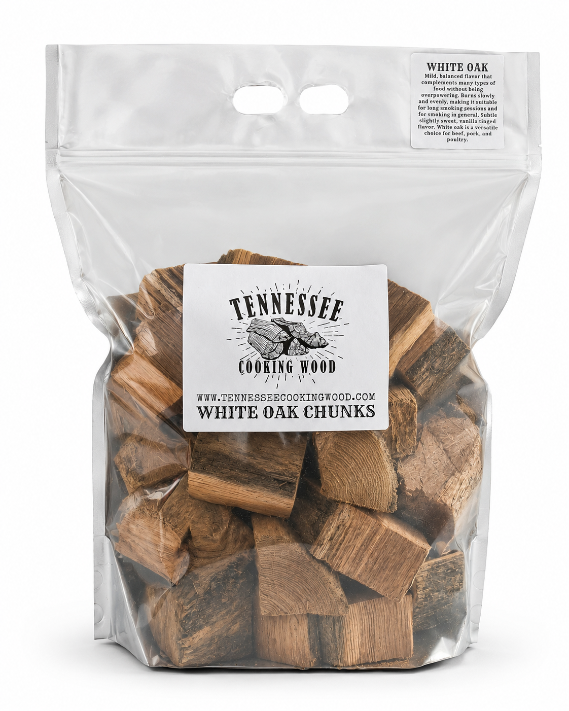 Premium Tennessee BBQ Wood Chunks for Smokers, Grills & Fire Pits