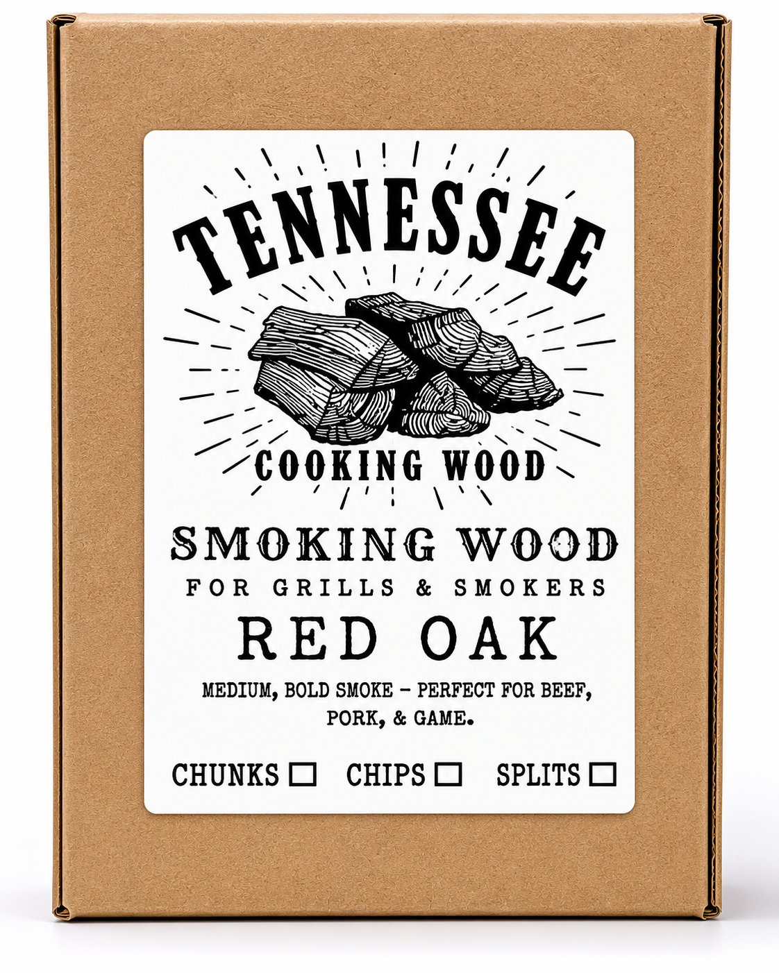 Pitmaster Stack XL™ Premium Smoking Wood Splits – 1 Cubic Foot Box